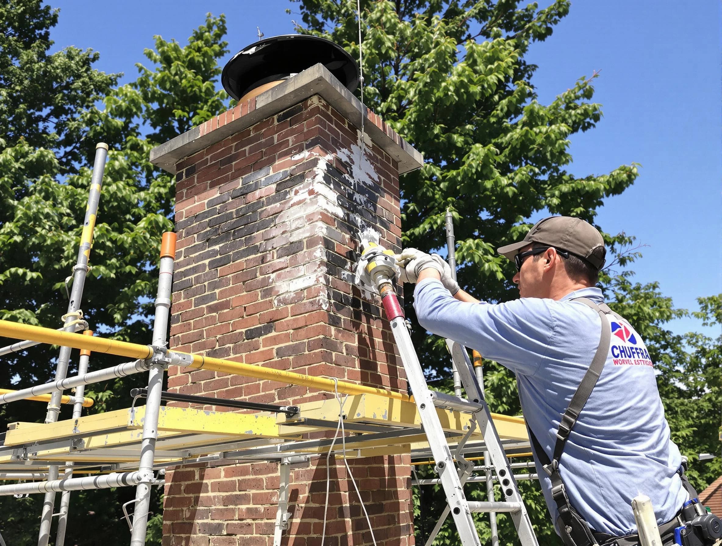 Structural chimney repair by Lacey Chimney Sweep in Lacey, NJ