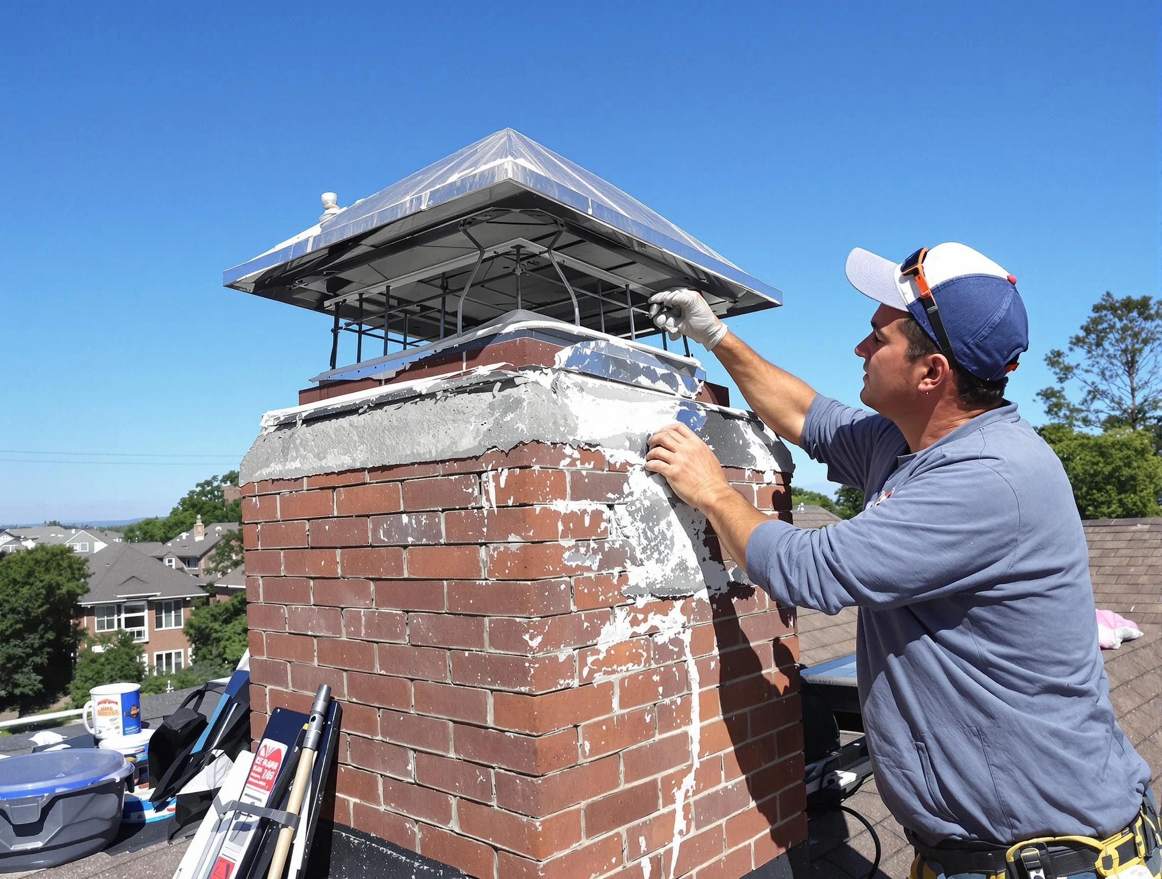 Chimney Crown Services service in Lacey, NJ